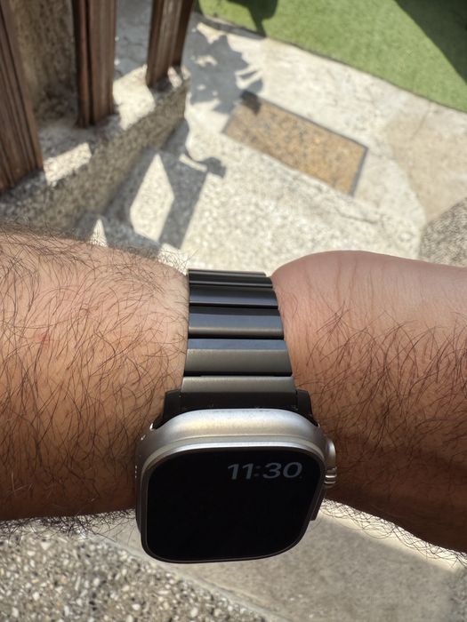 Nomad titanium black original apple wath