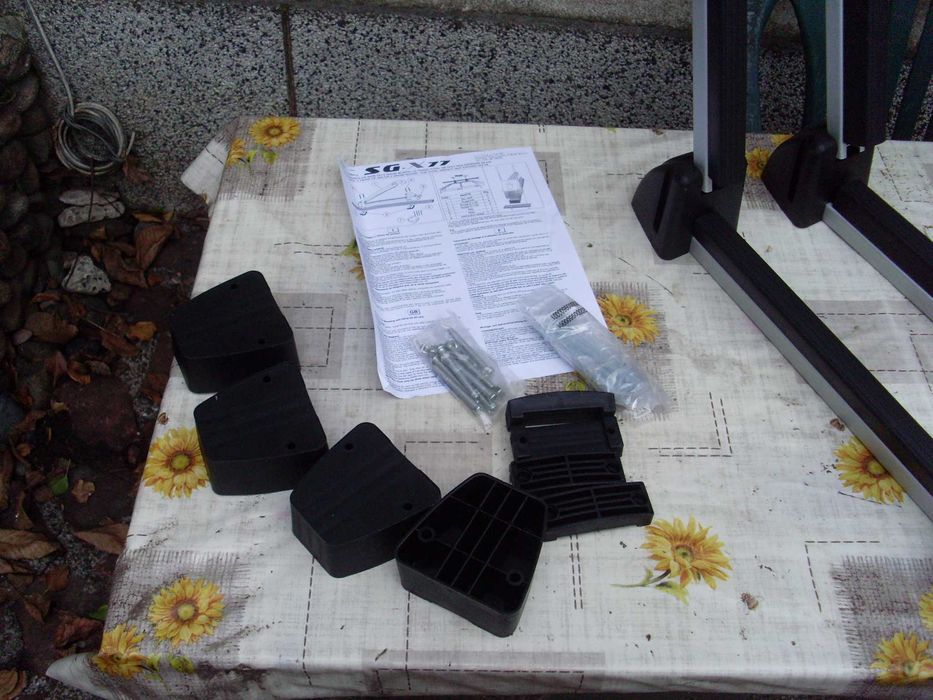 Подложки за повдигане багажник за СКИ и СНОУБОРД AURILIS MENABO