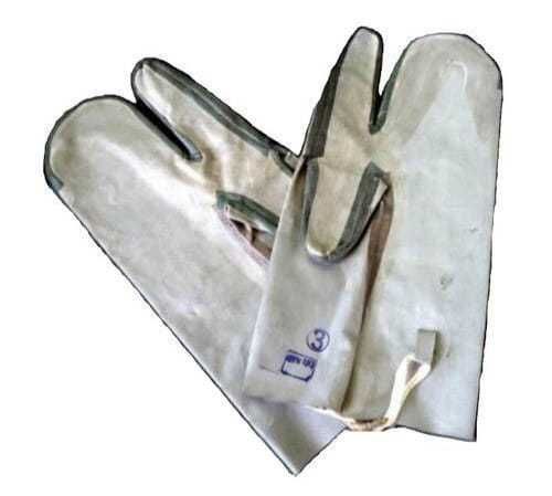 Перчатки резиновые от ОЗК (трехпалые)
