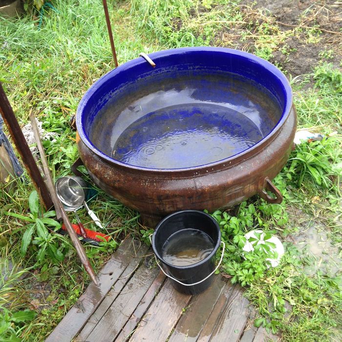 емкость металлическая чан для воды