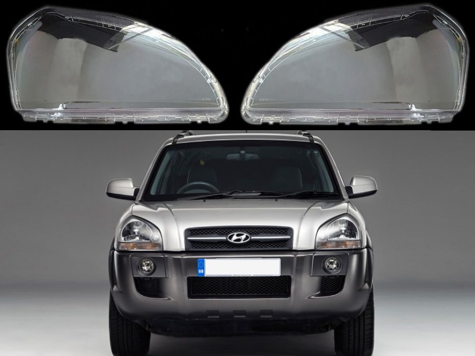 Комплект Стъкла за фарове на Hyundai Tucson / Хюндай Туксон