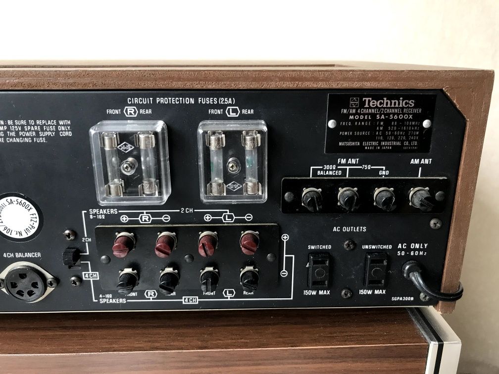 Technics SA-5600X 2/4 Channel Reciever