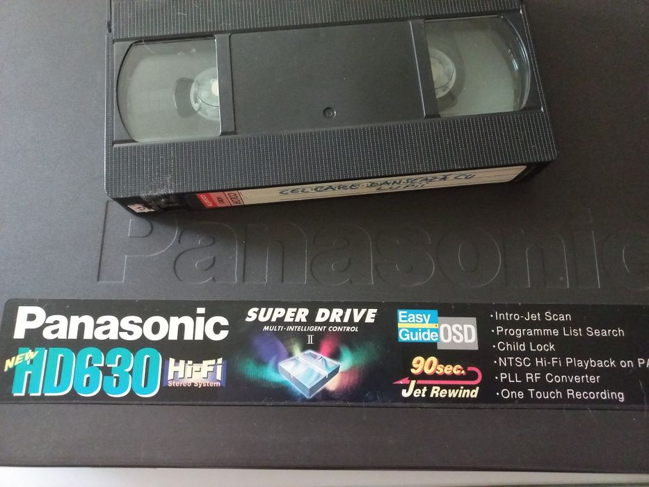 Video super vhs panasonic NV-HD630EG profesional  recorder
