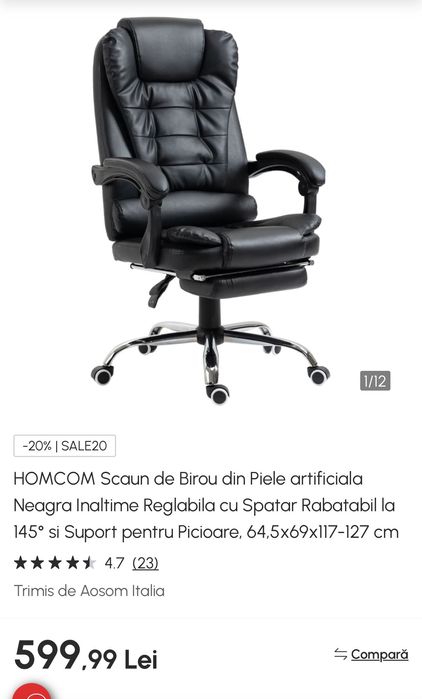URGENT Vând Scaun de Birou