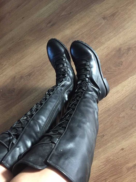 сапожки ботфорты