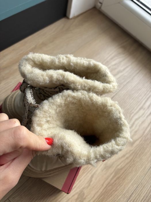 Cizme cu lana naturala de oaie Demar