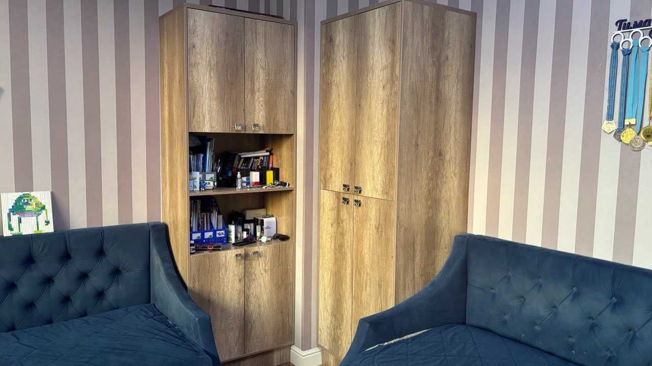 2 Шкафа с разными полками комплект