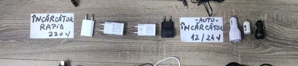 Incarcatoare/cabluri/mufe-220V/12-24 pentru telefoane diferite modele