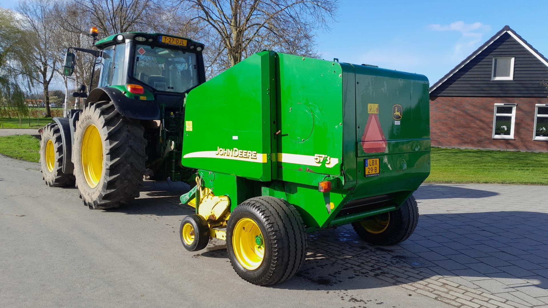 Balotiera John Deere 578