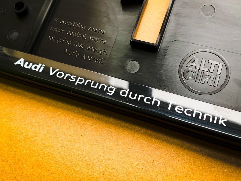 Рамки за регистрационен номер АУДИ AUDI S line MTM ABT S6 S8 RS С4