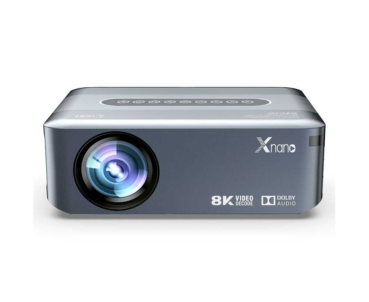 Мултимедиен Проектор + TV Box Xnano X1, LCD + LED, Amlogic T972, 2/16