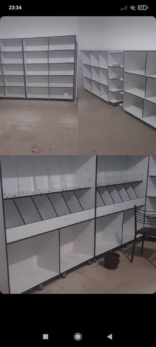 Doʻkon uchun polkalar tez va arzon sotiladi