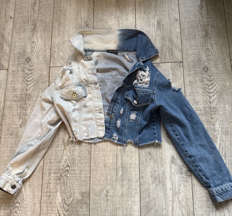 Дънково яке в два нюанса