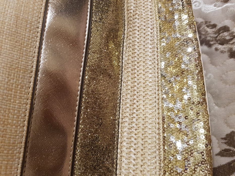 Geanta aurie River Island