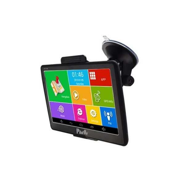Navigatie GPS PilotOn A11S Pro + Harta Europa 2024 Autoturism si TIR