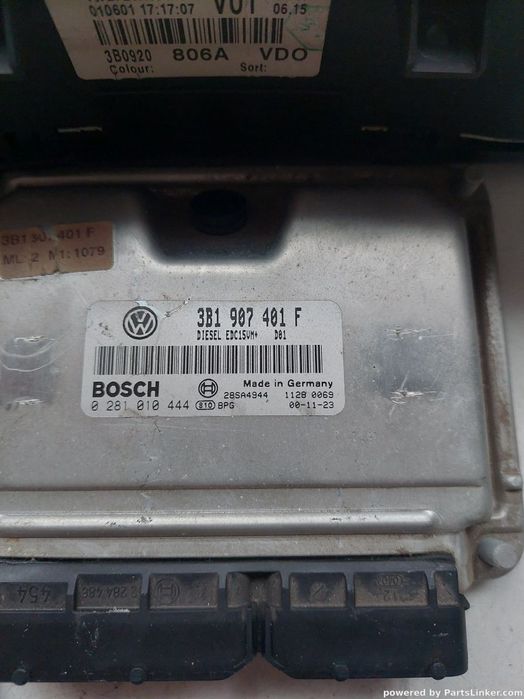 Kit pornire VOLKSWAGEN PASSAT (3B3) [ 2000 - 2005 ] TDI 4motion (AFB, AKN) 110KW|150HP BOSCH 0281010444 OEM 3b1907401f
