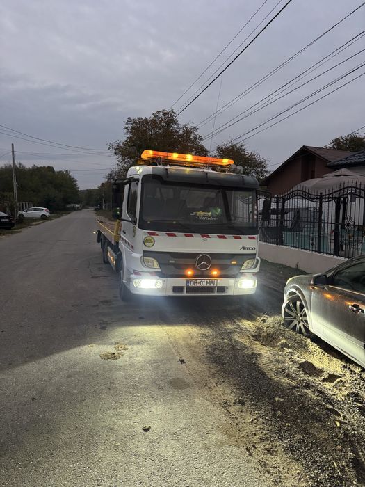 Autoplatforma Mercedes Atego Hidraulica+Furculita