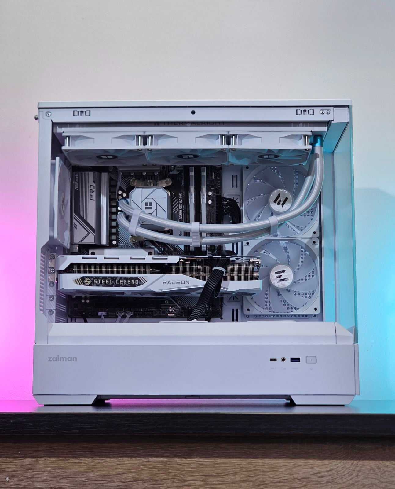 Ryzen 5-7500F/RX 7700XT 12GB/RAM 32GB/SSD 1TB/Водно/Чисто Нов+Гаранция