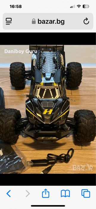 RC количка Hosim ZENO X15 1:10 безчеткова, 4x4, Off Road