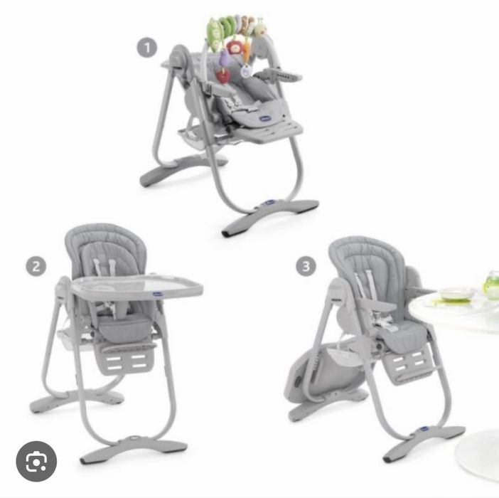 Chicco Polly Magic - стол за хранене