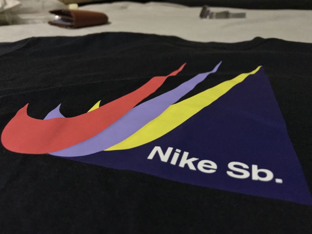 Tricou Nike SB (print fata-spate)