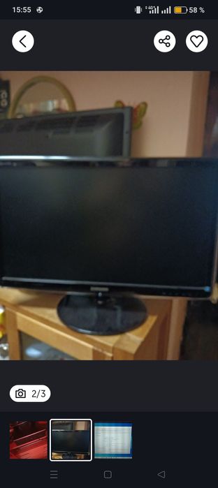 Vând/schimb Monitor Samsung 71 cm