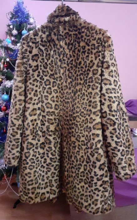 Haină de blană sintetică