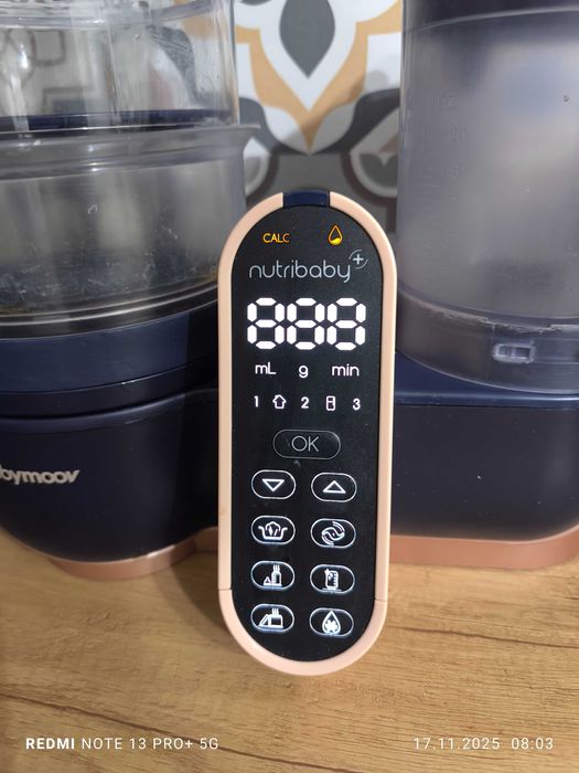 Robot Babymoov Multifuncțional 5 în 1 Nutribaby XL