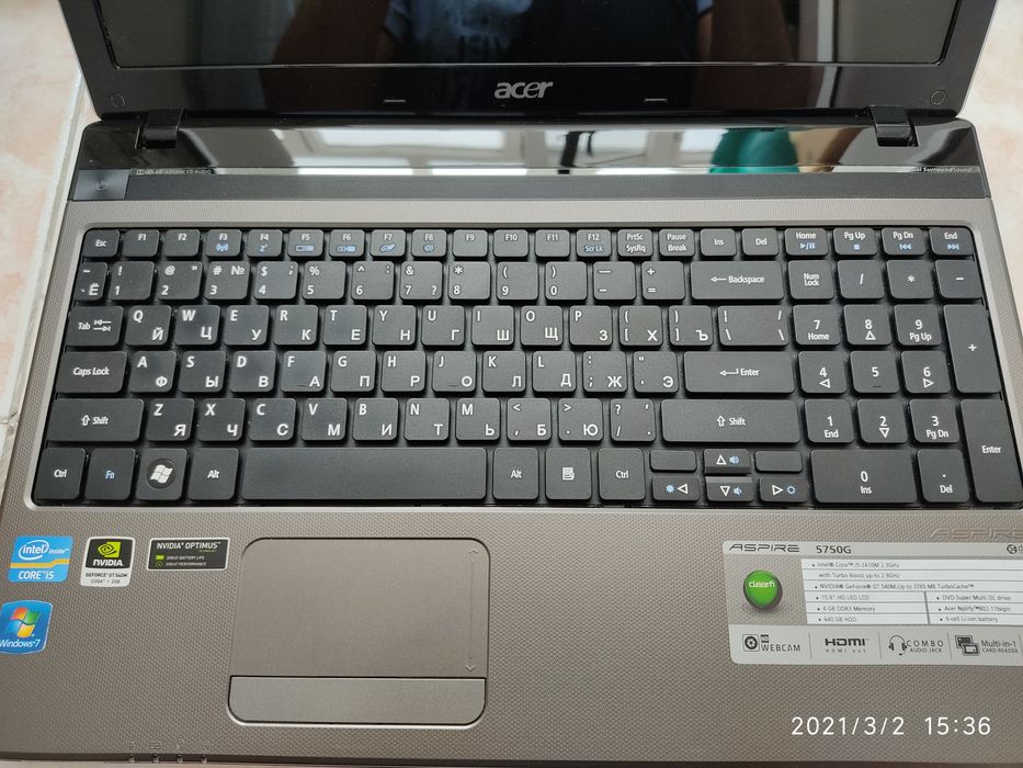 Ноутбук Acer Aspire