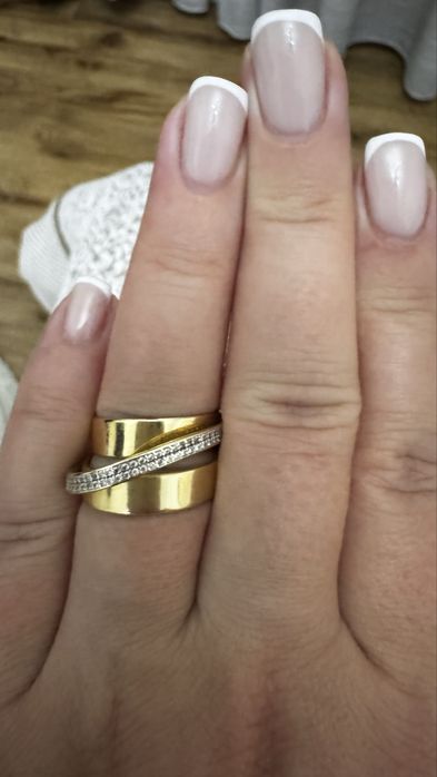 Кольцо золото 585 проба Италия