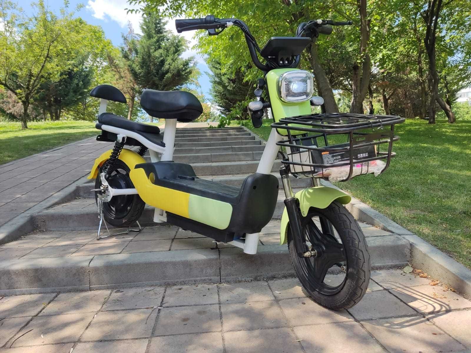 Trotineta electrica DUAL moto scuter 250w Roti 14 Nou -2023 Super