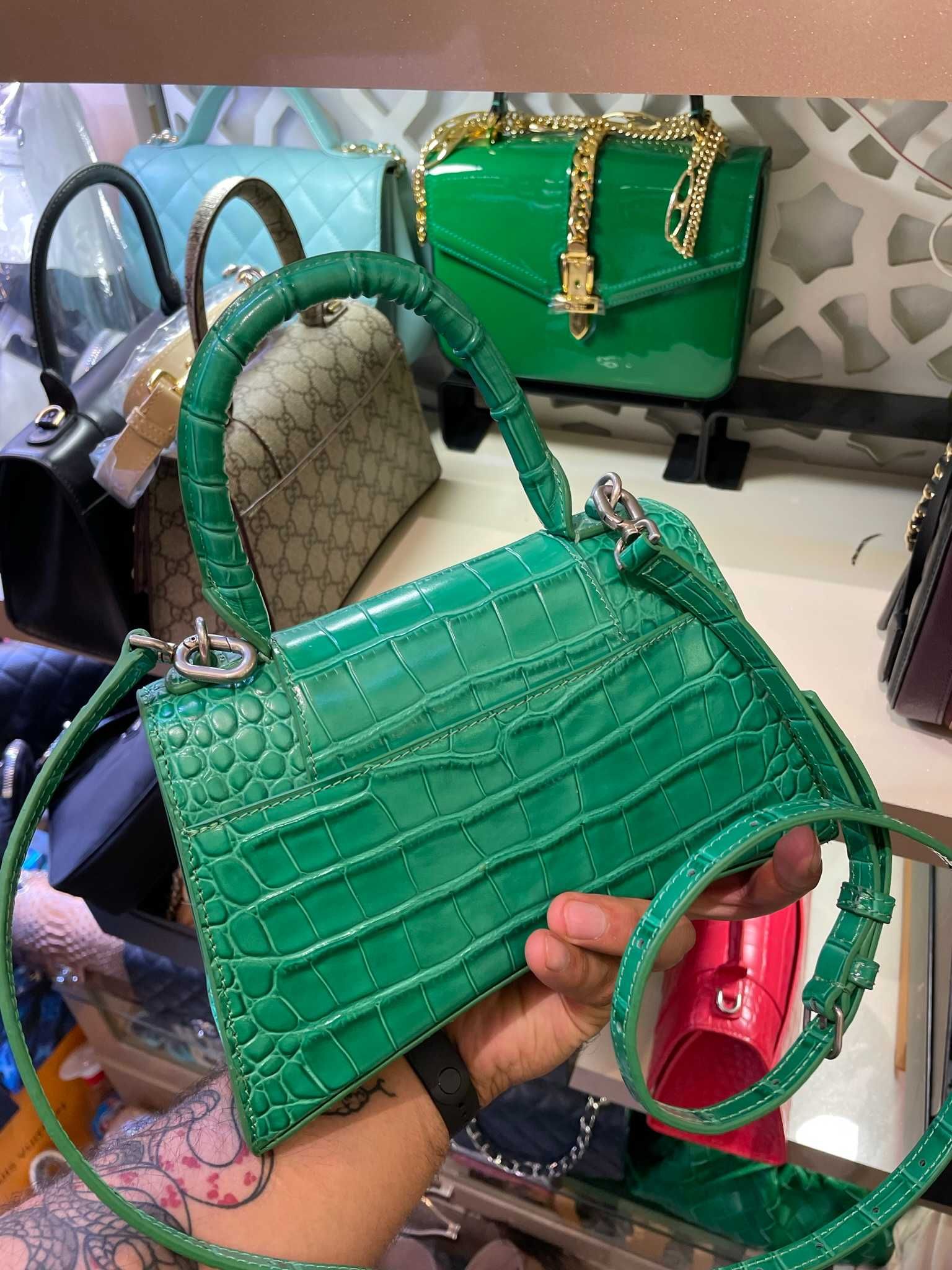 Balenciaga Hourglass Small Top Handle Bag