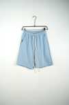 pantaloni scurti cu siret lung pentru barbati baby blue