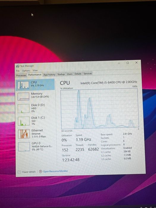 Pc Gaming + Monitor Lenovo Legion 144 hz + periferice