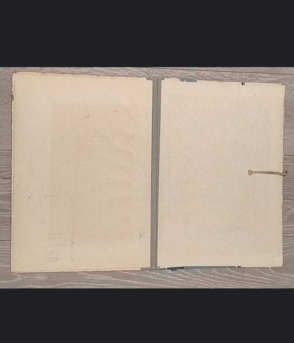 Bloc de desen model mare (doar coperțile) Mucart, anii comunismului