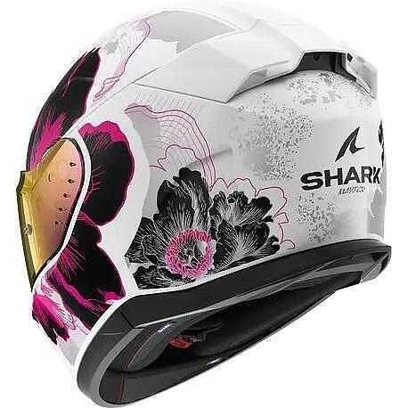 Каска Shark D-SKWAL 3 lady mayfer gloss white/pink