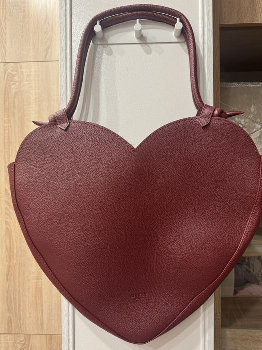 Сумка шопер кожаная