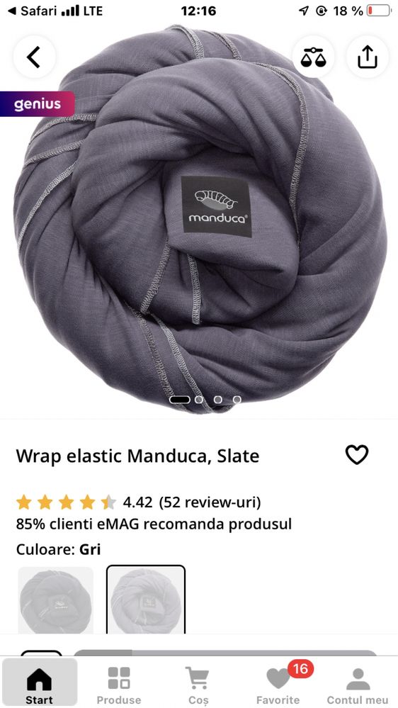 Wrap elastic  Manduca