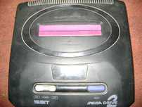 Рабочая  Sega Mega Drive. Полосы на экране.1 игра в комплекте