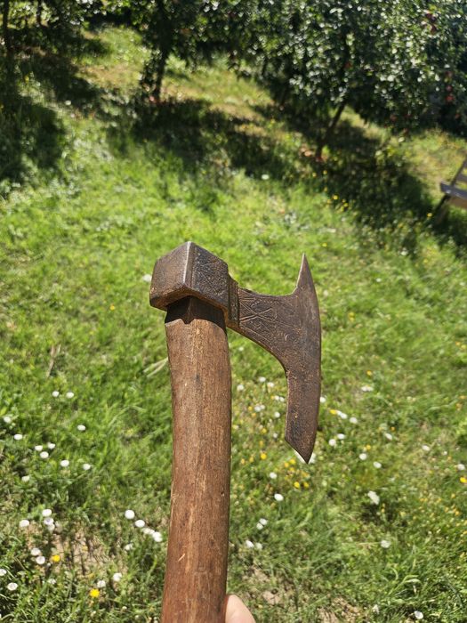 Barda secure topor vechi de colecție