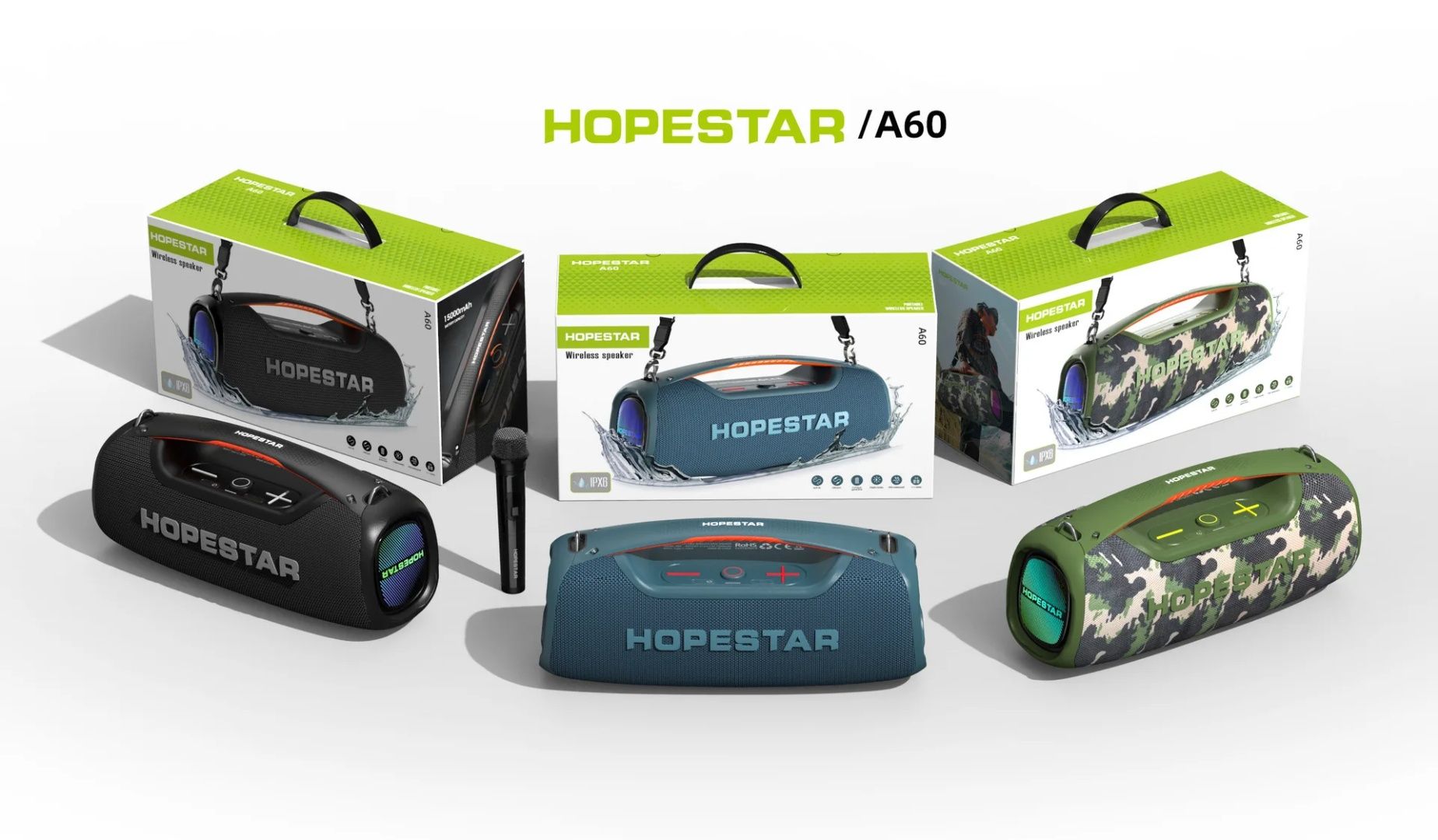 Прокат портативной колонки Hopestar A60