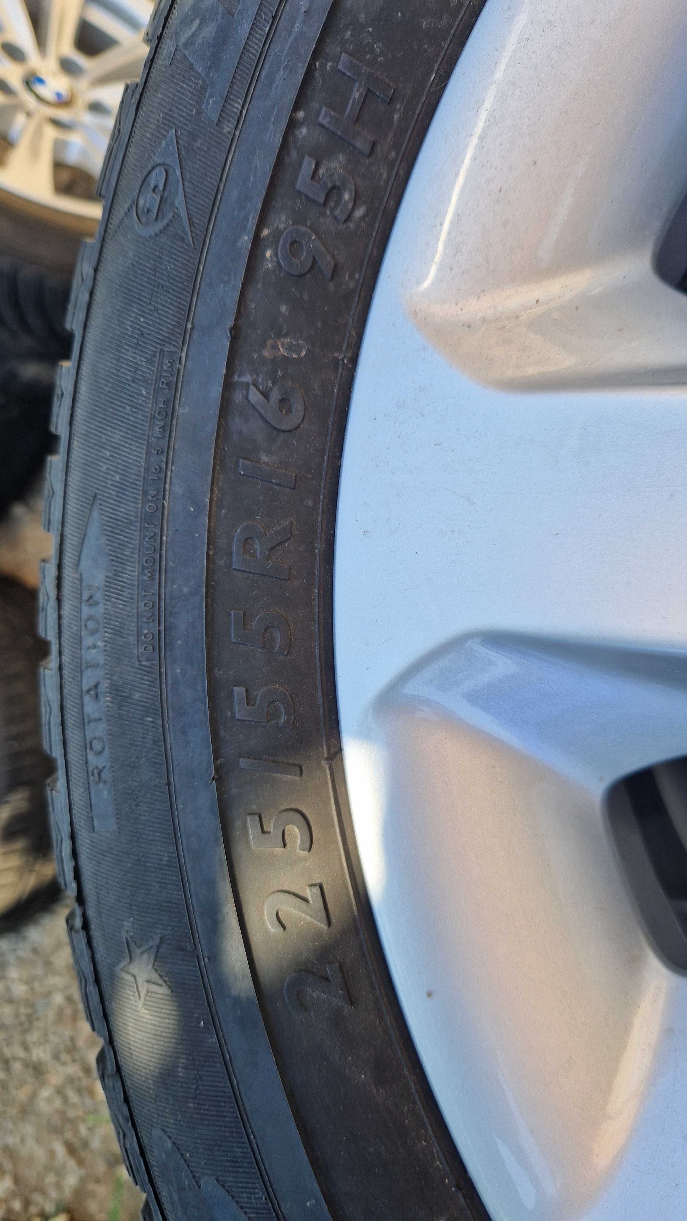 BMW оригинални джанти със гуми  E60 225/55/16 7J×16 ET20 5×120 ЦО72,5