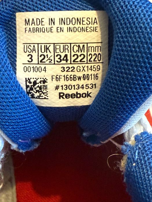 Vand adidasi Reebok marimea 34 (22cm)