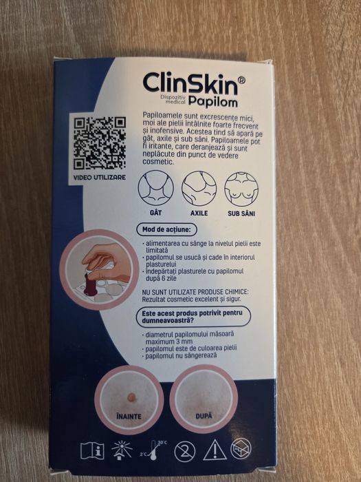 Super pret! ClinSkin Papilom-Tratament pentru îndepărtarea papiloamelo