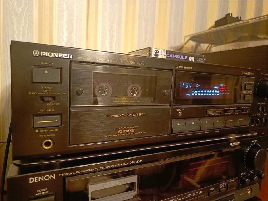 Кассетная приставка Pioneer CT-656 Mark II