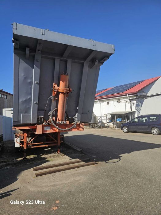 semiremorcă basculabilă SCHWARTZMUELLER - bena otel- cereale -agregate