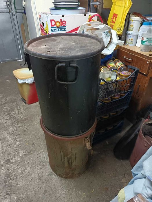 Метален варел с капак