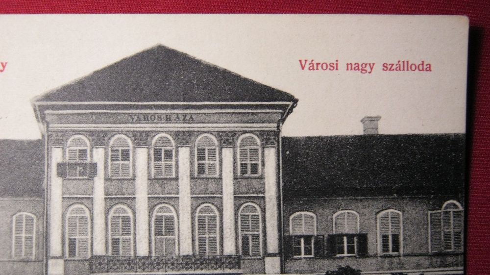 Ilustrata veche,Sfantu Gheorghe,Szepsi Szent Gyorgy(Szepmezo),1909.