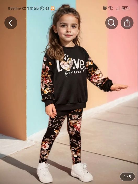 Продам детский костюм на девочку. Размер 4 года