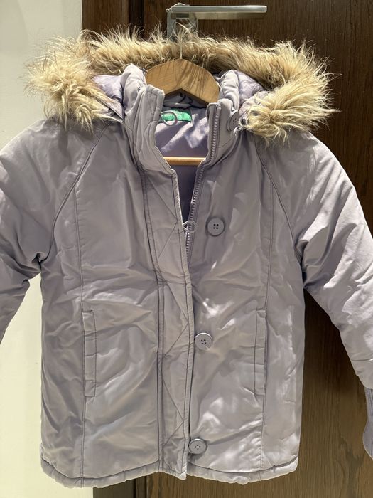 Зимно яке BENETTON за момиче, 130 см